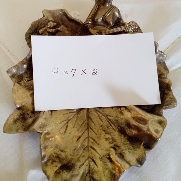 ART NOUVEAU SOLID BRASS/BRONZE? - Picture 4 of 4